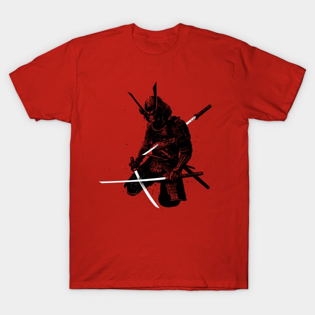 Samurai dead T-Shirt by albertocubatas